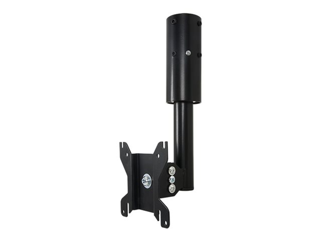 B-TECH System 2 BT7551 - Mounting component (ceiling/desk mount) - for flat panel - for 50mm poles - black - screen size: up to 28\" - floor mountable