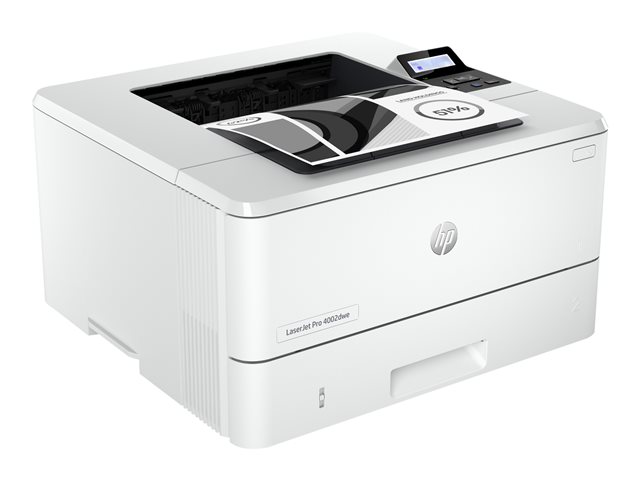 HP LaserJet Pro 4002dwe - Printer - B/W - Duplex - laser - A4/Legal - 4800 x 600 dpi - up to 40 ppm - capacity: 350 sheets - USB 2.0, Gigabit LAN, Bluetooth, Wi-Fi(n) - with HP+