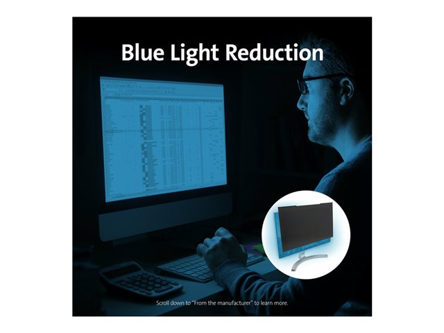 Kensington MagPro 34.0\" (21:9) Monitor Privacy Screen with Magnetic Strip - Display privacy filter - removable - magnetic - 34\" wide - TAA Compliant