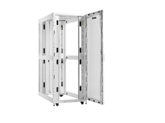Eaton SmartRack 45U Deep Extra-Wide Heavy-Duty Rack Enclosure Cabinet for AI Servers, White