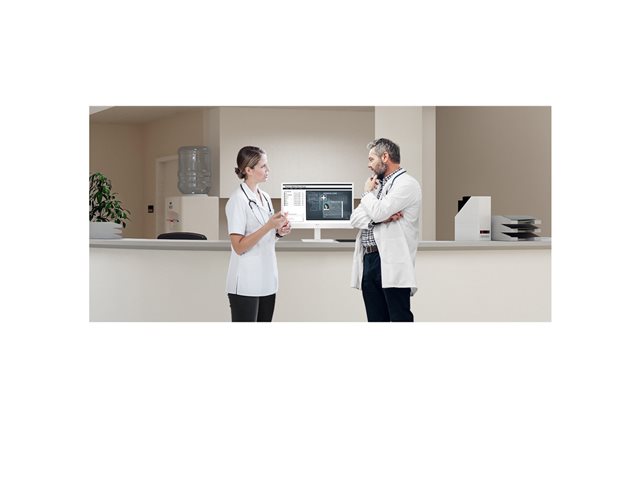 LG 24CR670N-6P - Thin client - all-in-one 1 x Celeron N5105 / up to 2.9 GHz - RAM 8 GB - SSD 256 GB - NVMe - UHD Graphics - Gigabit Ethernet, IEEE 802.11ax (Wi-Fi 6) - no OS - monitor: LED 23.8\" 1920 x 1080 (Full HD) @ 75 Hz - white