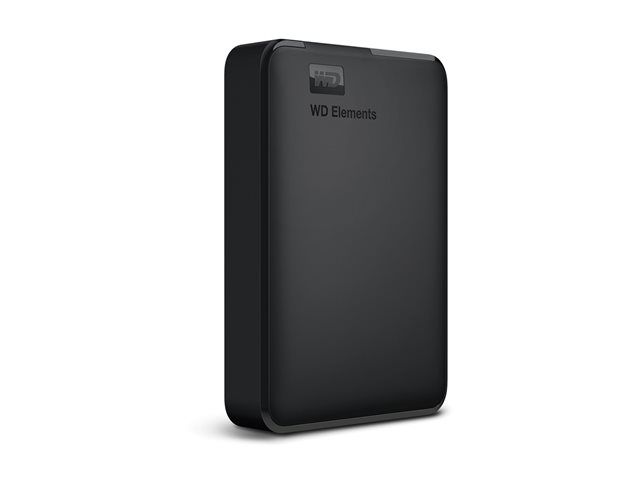 WD Elements Portable WDBHJS0060BBK - Hard drive - 6 TB - external (portable) - USB 3.1 Gen 1 - black