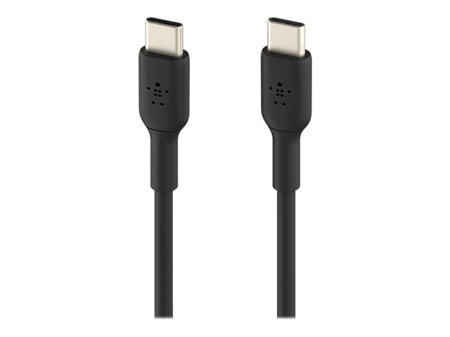 Belkin BoostCharge - USB cable - 24 pin USB-C (M) to 24 pin USB-C (M) - 2 m - black