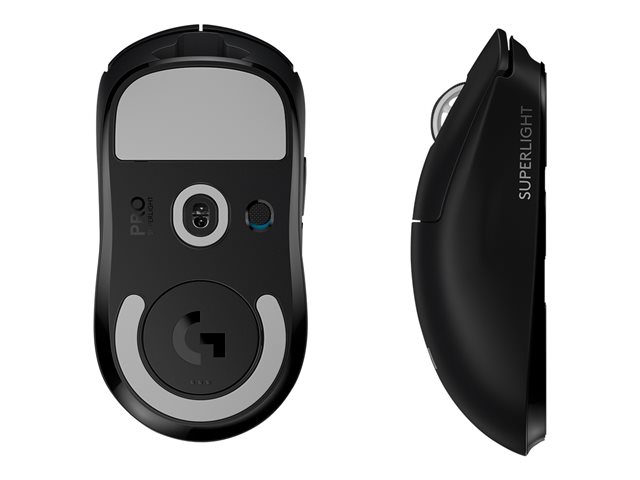 Logitech PRO X SUPERLIGHT Wireless Gaming Mouse - Mouse - optical - 5 buttons - wireless - 2.4 GHz - USB Logitech LIGHTSPEED receiver - black