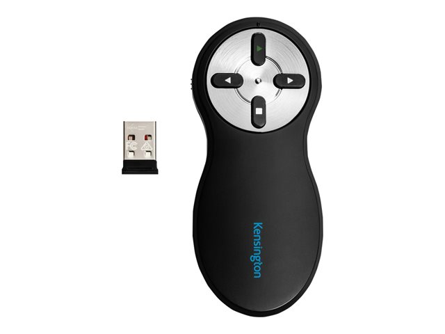 Kensington Wireless Presenter - Presentation remote control - 4 buttons - RF