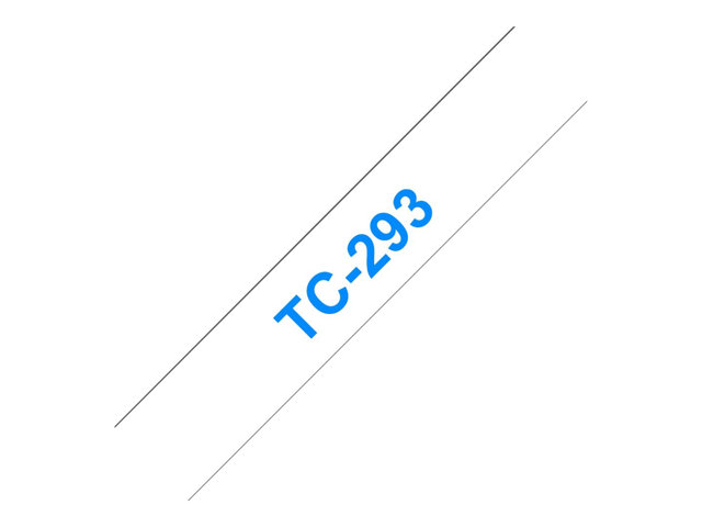 Brother - White, blue - Roll (0.9 cm x 7.7 m) 1 pcs. printer tape - for P-Touch PT-15, PT-20, PT-2000, PT-3000, PT-500, PT-5000, PT-6, PT-8, PT-8E