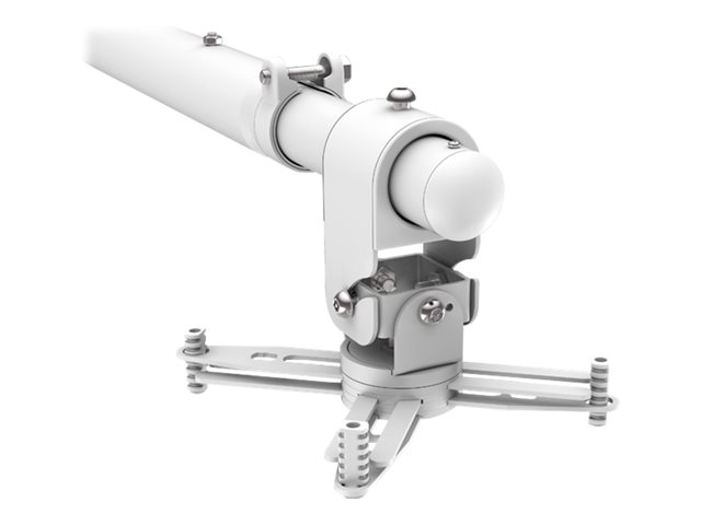 VISION Professional Short Throw or Ultra Short Throw Projector Wall Mount - LIFETIME WARRANTY - telescopic boom with length 930 to 1530 mm or 37 to 60 inches from wall to middle of projector - Projector can be mounted at any point along the boom - Boom gradient adjustable - white