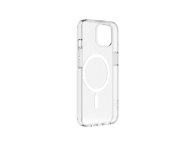 Belkin - Back cover for mobile phone - magnetic treated - clear - for Apple iPhone 13