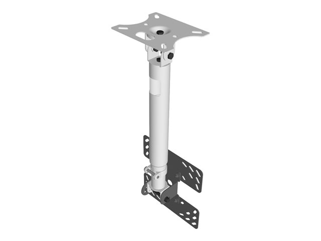 Vision - Mounting kit (ceiling mount) - for flat panel - steel - white, black - screen size: 32\"-50\"