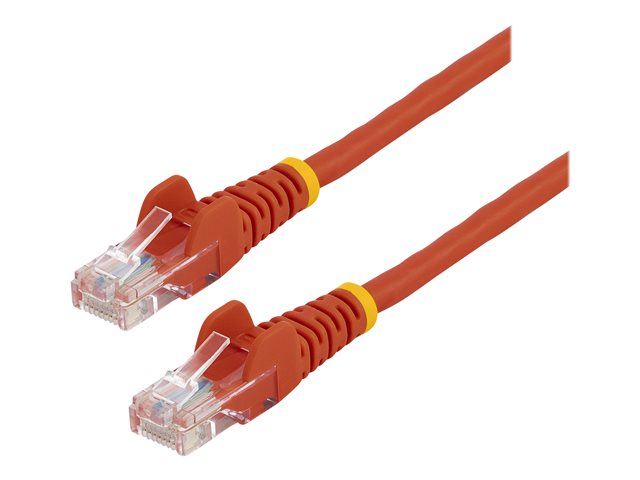 StarTech.com CAT5e Cable - 10 m Red Ethernet Cable - Snagless - CAT5e Patch Cord - CAT5e UTP Cable - RJ45 Network Cable - Patch cable - RJ-45 (M) to RJ-45 (M) - 10 m - UTP - CAT 5e - snagless - red