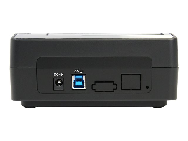 StarTech.com SuperSpeed USB 3.0 to SATA Hard Drive Docking station for 2.5/3.5 HDD - HDD Docking station - SATA Dock - HDD docking station - bays: 1 - 2.5\", 3.5\" - SATA 3Gb/s - USB 3.0 - black - for P/N: PEXUSB3S24, PEXUSB3S44V, SVA12M2NEUA, SVA12M5NA, USBDUP15, USBDUPE115, USBDUPE17