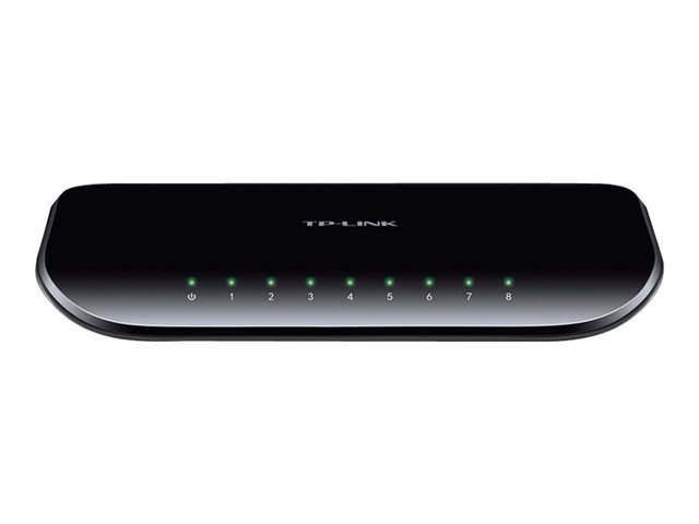 TP-LINK TL-SG1008D 8-Port Gigabit Desktop Switch - Switch - 8 x 10/100/1000 - desktop