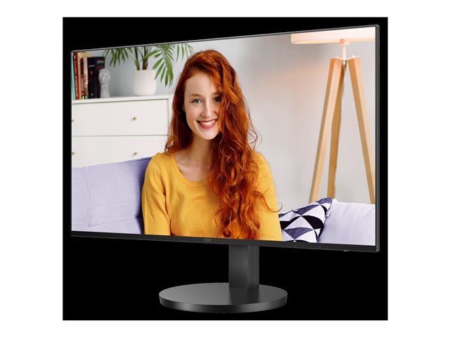AOC Basic-line 27B3CF2 - B3 Series - LED monitor - 27\" - 1920 x 1080 Full HD (1080p) @ 100 Hz - IPS - 250 cd/m² - 1300:1 - 1 ms - HDMI, USB-C - speakers - black