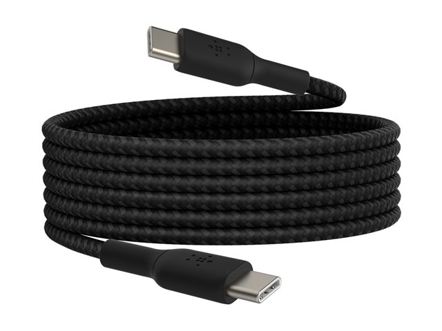 Belkin BoostCharge - USB cable - 24 pin USB-C (M) to 24 pin USB-C (M) - 2 m - black