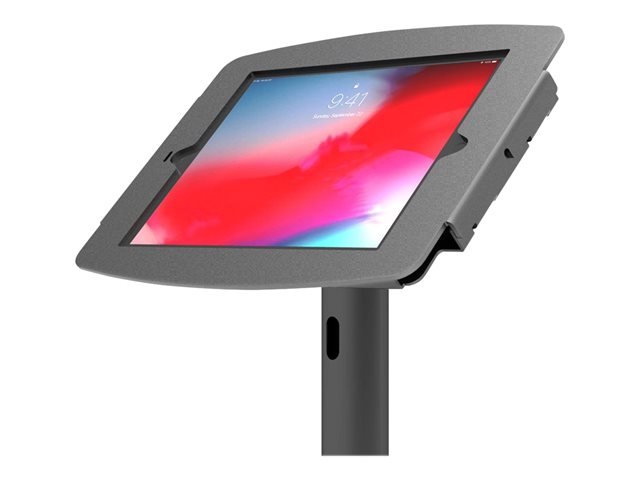 Compulocks iPad Pro 11\" (1-4th Gen) Space Enclosure Tilting Stand 8\" - Mounting kit (enclosure, pole stand) - for tablet - high-grade aluminium - black - screen size: 11\" - for Apple 11-inch iPad Pro (1st generation, 2nd generation, 3rd generation, 4