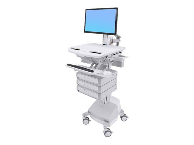 STYLEVIEW CART WITH LCD PIVOT SLA POWERE