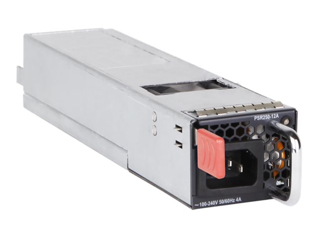 HPE - Power supply - hot-plug (plug-in module) - AC 100-240 V - 250 Watt - for FlexFabric 5710 24SFP+ 6QS+/2QS28, 5710 48SFP+ 6QS+/2QS28