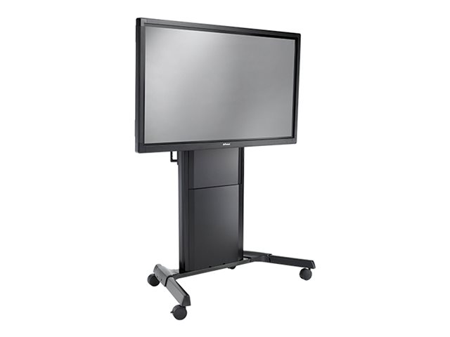 Chief XL Electric Height Adjust Cart - Cart - motorised - for flat panel - black - screen size: 50\"-80\"