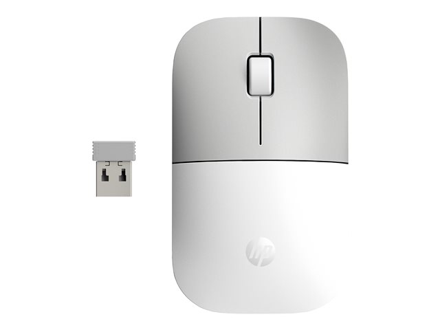 HP Z3700 - Mouse - wireless - 2.4 GHz - USB wireless receiver - ceramic white