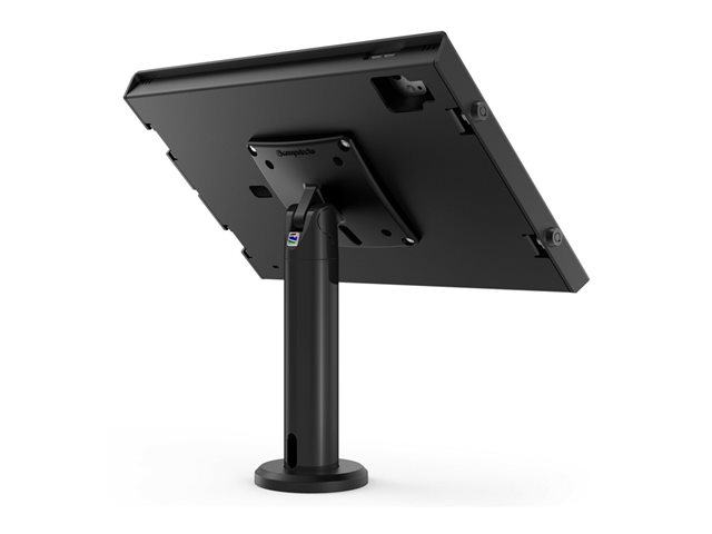 Compulocks iPad Air M2 13\" (2024), Apex Enclosure Tilting Stand 8\" - Mounting kit (stand, enclosure) - exposed front/back camera and sensors - for tablet - lockable - metal frame - black - screen size: 8\" - wall-mountable - for Apple 13-inch iPad Air