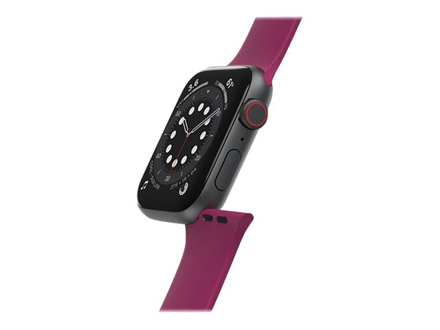 OtterBox - Band for smart watch - Pulse Check (dark pink/red) - for Apple Watch (42 mm, 44 mm)