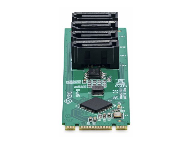 4-Port M.2 to SATA Adapter Card