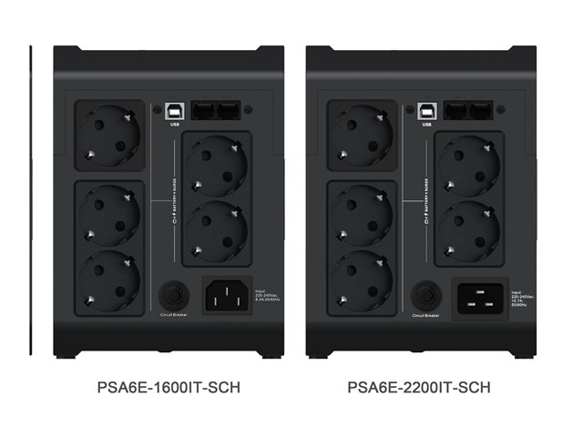 PowerUPS 200 Essential 1600VA/925W 230V