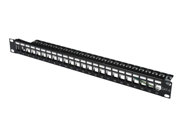 DIGITUS MO PATCH PANEL 24-P SHIELDED RACK MOUNT .
