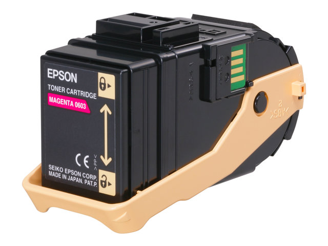 Epson - Magenta - original - toner cartridge - for Epson AL-C9500DN, AcuLaser C9300D2TN, C9300D3TNC, C9300DN, C9300DTN, C9300N, C9300TN
