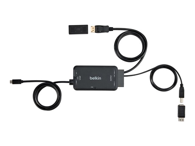 TAA USB-C to DP/USB/DEVICE PWR-NET CBL VID M, USB B, 6 FEET