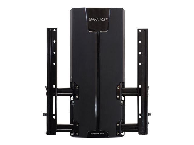 Ergotron - Mounting kit (tilt bracket, mounting template, low-profile lift module, cable management hardware) - Constant Force Technology - for LCD display - glide, very heavy duty - black - screen size: 46\"-63\" - wall-mountable