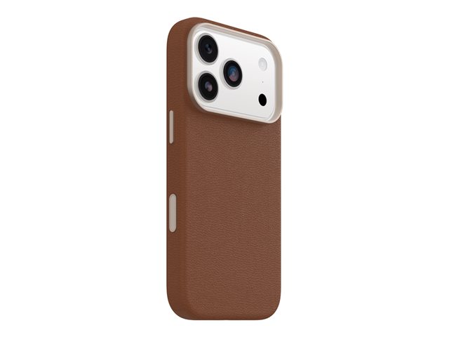 OtterBox Symmetry Cactus Leather Camera Control Apple iPhone 17 Pro Desert Saddle - brown
