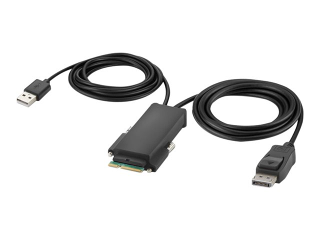 Belkin Modular Secure Single Head - KVM switch - 2 x KVM port(s) - 1 local user - desktop - TAA Compliant