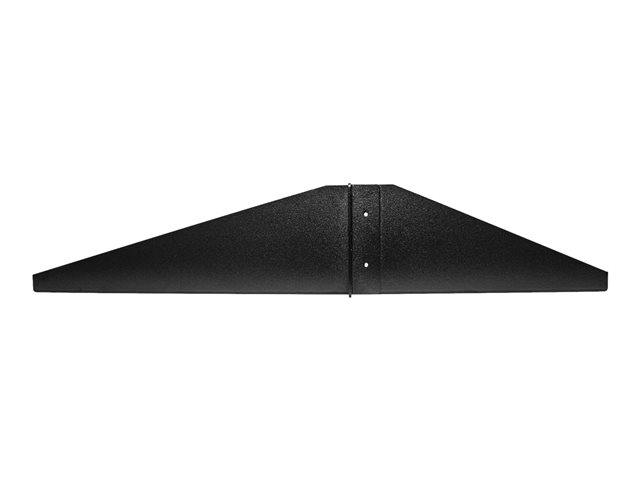 StarTech.com 2U Vented Server Rack Shelf, Center Mount 20in Deep Fixed Cantilever Tray, Rackmount Shelf for 19\" AV/Data/Network Equipment w/ Cage Nuts & Screws, 200lbs Weight Capacity - 2U Network Rack Shelf - Rack shelf - black - 2U - 19\"