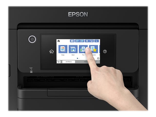 Epson WorkForce Pro WF-4820DWF - Multifunction printer - colour - ink-jet - A4 (210 x 297 mm) (original) - A4/Legal (media) - up to 25 ppm (printing) - 250 sheets - 33.6 Kbps - USB 2.0, LAN, Wi-Fi(n), USB host