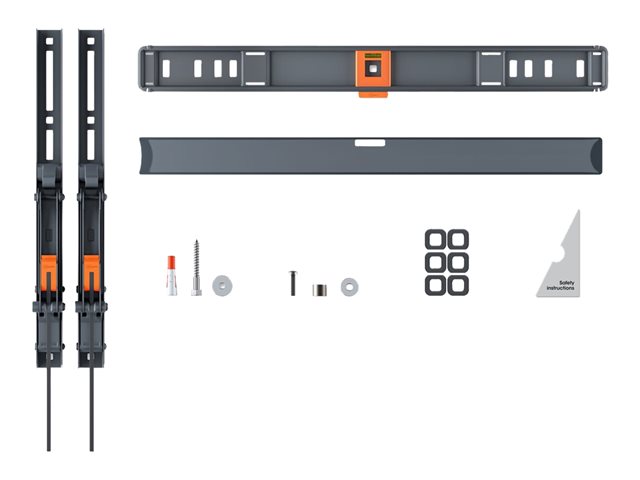 Vogel's TVM 3615 - Mounting kit (wall mount) - for LCD display - aluminium - black - screen size: 40\"-77\"