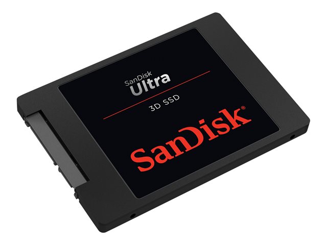 SanDisk Ultra 3D - SSD - 4 TB - internal - 2.5" - SATA 6Gb/s