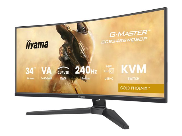 34\W LCD UWQHD Curved Business/Gaming VA 240 Hz\n