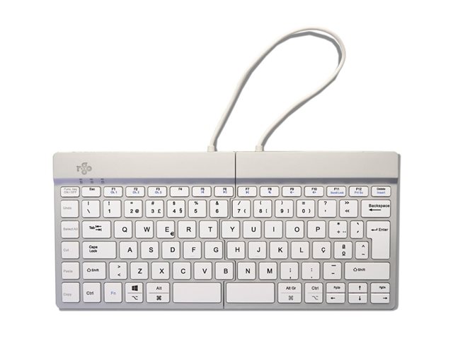 ErgonomicKB Split QWERTY(PT) Bluet white