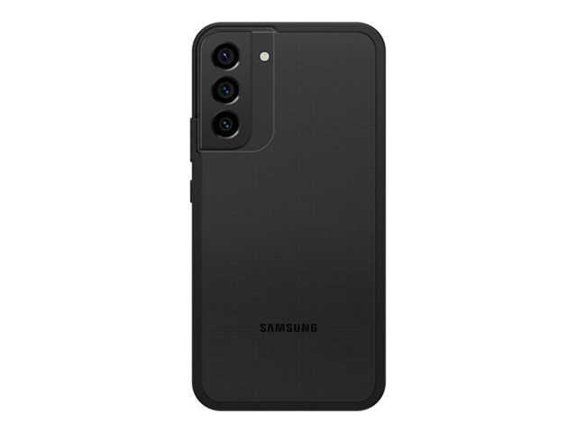 OtterBox React Series - Back cover for mobile phone - polycarbonate, thermoplastic elastomer (TPE) - clear, black crystal - for Samsung Galaxy S22+