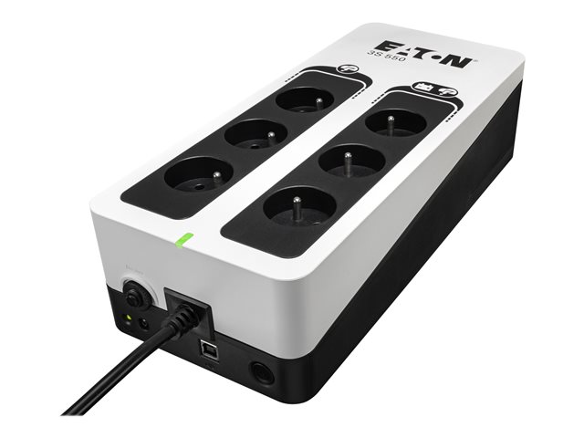 Eaton 3S 550 - UPS - AC 220-240 V - 330 Watt - 550 VA - 1-phase - USB - output connectors: 6