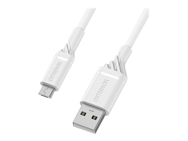 OtterBox Standard - USB cable - Micro-USB Type B (M) to USB (M) - USB 2.0 - 3 A - 1 m 