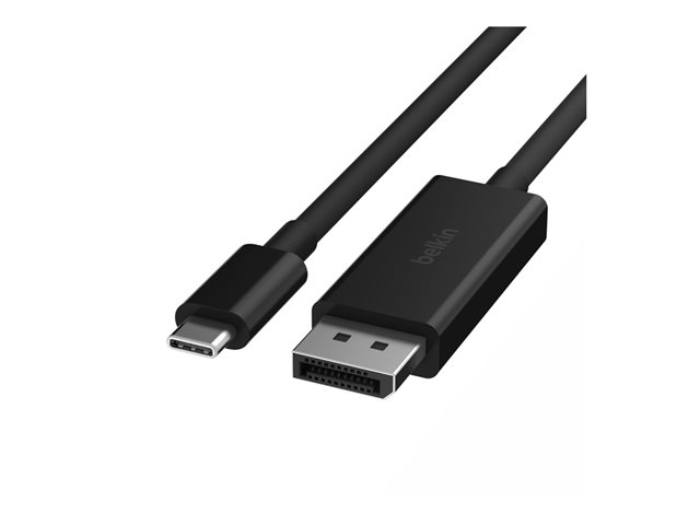 Belkin CONNECT - Adapter cable - 24 pin USB-C (M) to DisplayPort (M) - DisplayPort 1.4 - 2 m - 4K support, 8K support - black