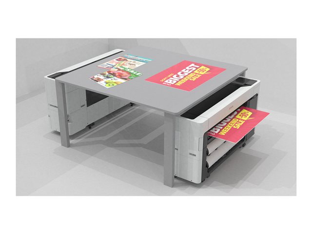 Epson SureColor SC-T3700E - 24\" large-format printer - colour - ink-jet - Roll (61 cm) - 2400 x 1200 dpi - 2.64 pin - up to 130 sq.m/hour (mono) / up to 130 sq.m/hour (colour) - USB, Gigabit LAN, Wi-Fi - cutter