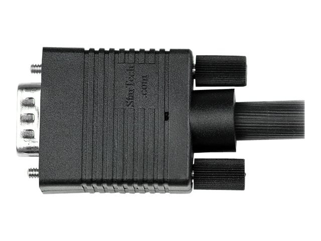 StarTech.com 15m Coax High Resolution Monitor VGA Cable HD15 M/M - VGA cable - HD-15 (VGA) (M) to HD-15 (VGA) (M) - 15 m - molded - black