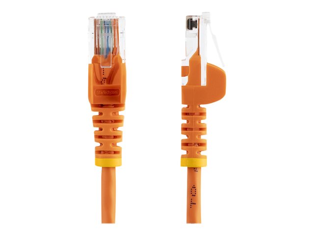 StarTech.com 5m Orange Cat5e / Cat 5 Snagless Ethernet Patch Cable 5 m - Patch cable - RJ-45 (M) to RJ-45 (M) - 5 m - UTP - CAT 5e - stranded, snagless - orange