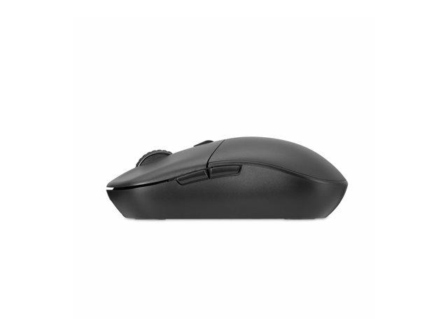Kensington MY430 EQ - Mouse - multi-device, rechargeable - optical - 6 buttons - wireless - 2.4 GHz, Bluetooth - USB wireless receiver - black