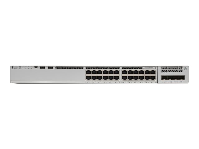 Cisco Catalyst 9200 - Network Essentials - switch - L3 - Managed - 8 x 100/1000/2.5G/5G/10GBase-T + 16 x 10/100/1000 (PoE+) - rack-mountable - PoE+ (370 W)