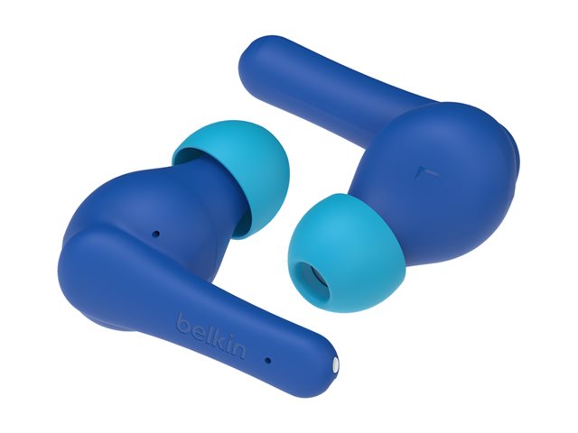 Belkin SoundForm Nano 2 for Kids - True wireless earphones with mic - in-ear - Bluetooth - blue