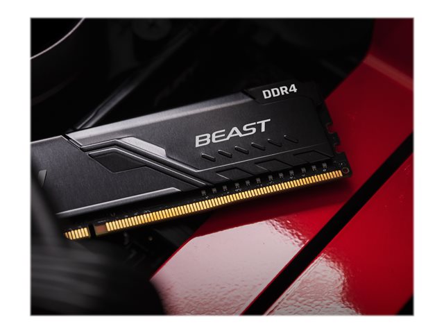 Kingston FURY Beast - DDR4 - module - 32 GB - DIMM 288-pin - 3200 MHz / PC4-25600 - CL16 - 1.35 V - unbuffered - non-ECC - black